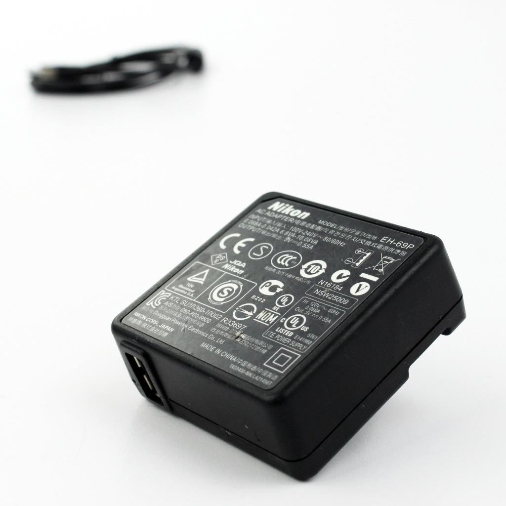 Nikon EH-69P AC Adapter USB Charger Coolpix Cameras - Genuine w/ UC-E6 ...