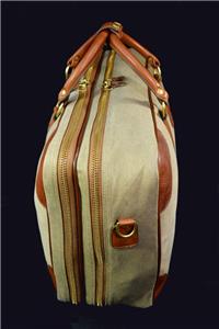 Vintage Ghurka No. 185 Steward l Vintage Twill Suitcase