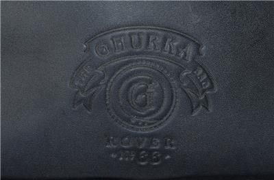 NWT $1795 Ghurka Italian-Made No. 66 ROVER Bag Dark Blue