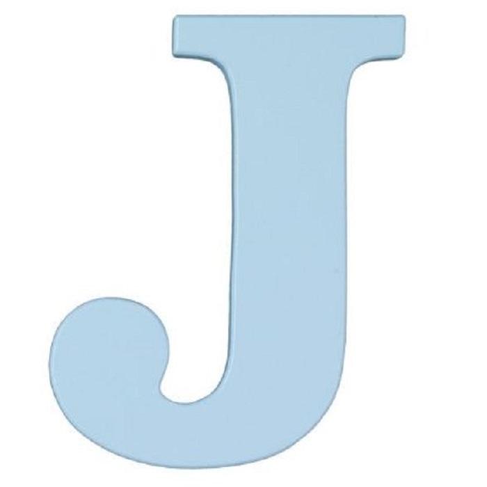 Kidkraft Wooden MDF Wall Hanging Letter 8 Inch High x .6 Thick Sky Blue ...