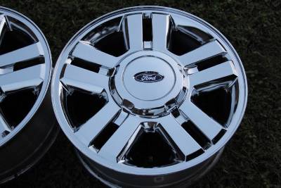 Ford f150 chrome clad wheels