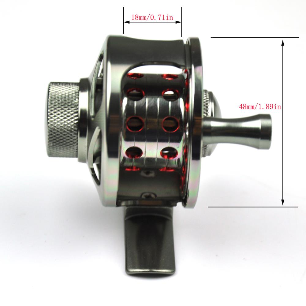 Little Fly Fishing Reel Ultra light Left Right hand 3/4 48mm