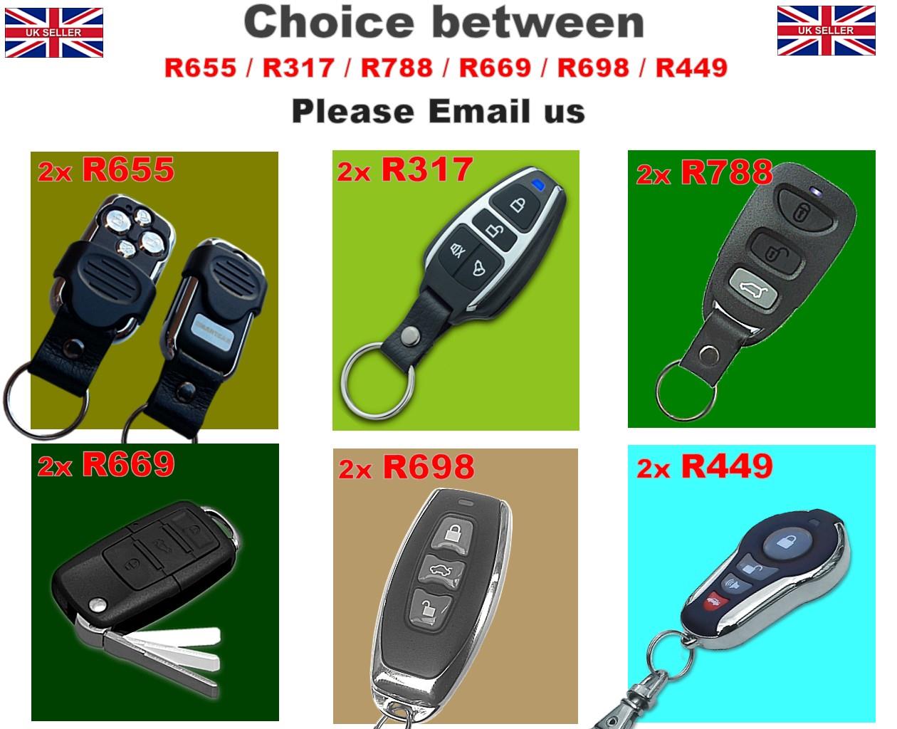 RCLICK Universal CAR ALARM Remote Central Lock / Immobilizer eBay