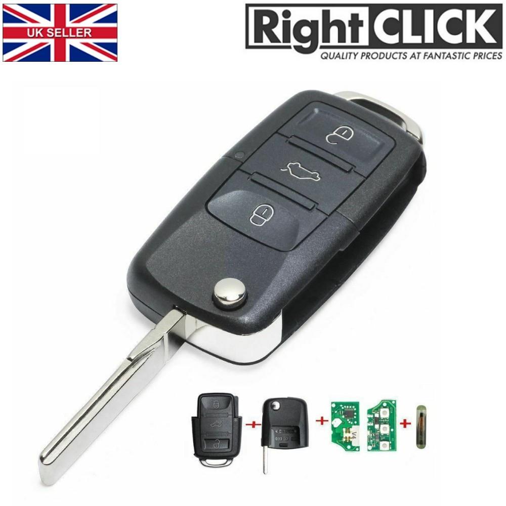 VW 3-button Remote Control 434Mhz: 1J0 959 753