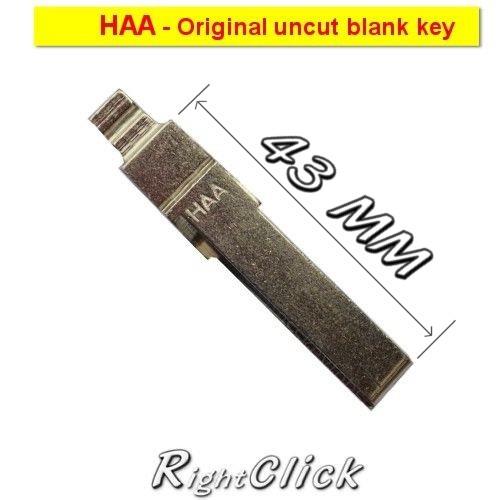 VW Audi Seat Skoda Ford Remote Flip Blade / Key Blank &nbsp;HAA&nbsp;&nbsp;HU66