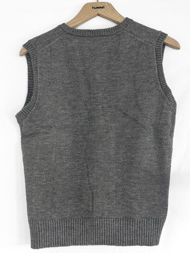 お値下げ　INSCRIRE Wool Short Vest-GRAY 完売 DOUBLE-FACED WOOL VEST - GREY | COS