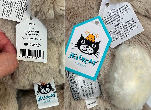 新品箱入り❣️Bashful Beige Bunny Blanket Amazon.com: Jellycat Bashful Beige Bunny Soother, 13.5