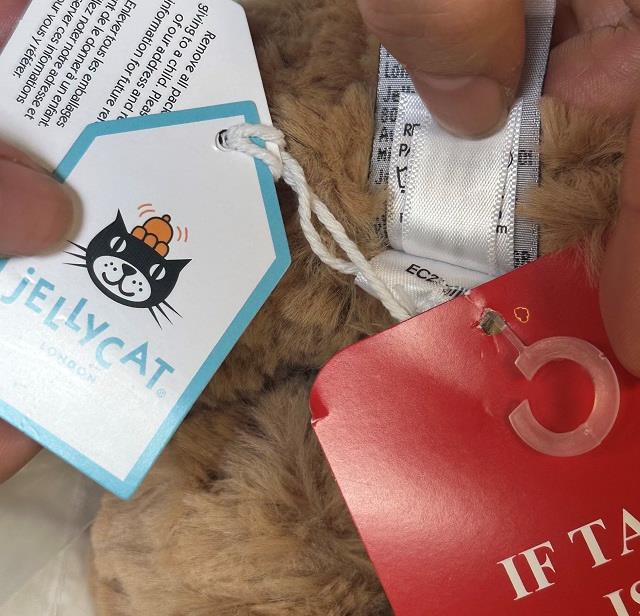 JELLYCAT HALLOWEEN BARTHOLOMEW BEAR BAT FLUFFY PLUSH CUDDLY TOY