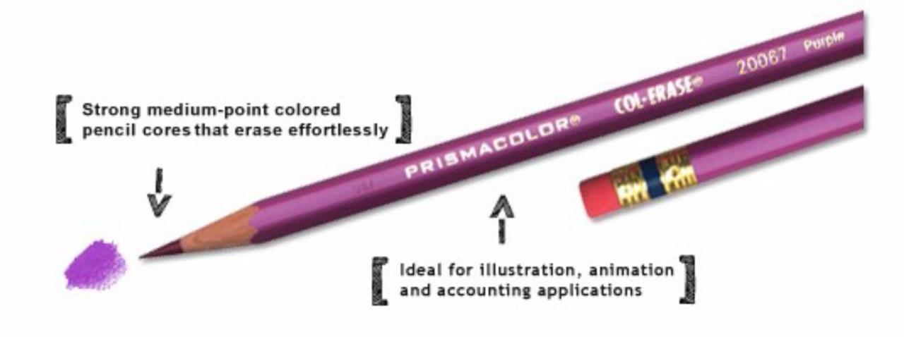 Prismacolor Col-Erase Pencil Set - Set of 24, Assorted Colors