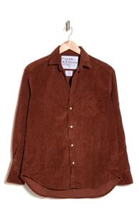 $268 - Frank & Eileen Eileen Relaxed Fit Corduroy Button Shirt in
