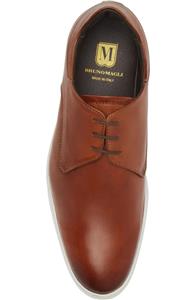 $350 - BRUNO MAGLI Gio Leather Plain Toe Derby in Cognac  display picture 2