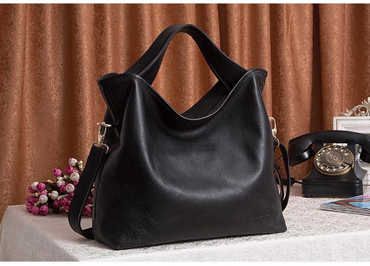 Women's genuine leather shoulder bag handbag tote messenger | eBay
