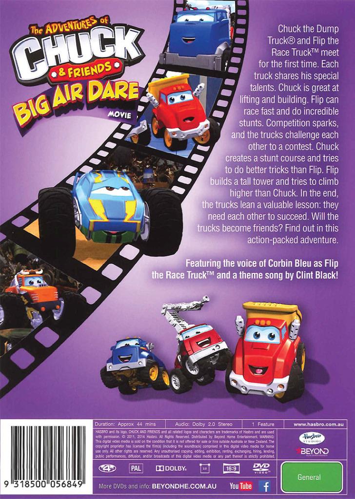 The Adventures Of Chuck And Friends Big Air Dare BIG AIR DARE - THE ADVENTURES OF CHUCK AND FRIENDS - NEW & SEALED