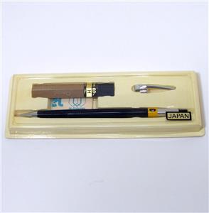 Vintage Pentel 0.5mm Graph Mechanical Pencil Japan Black W/Lead