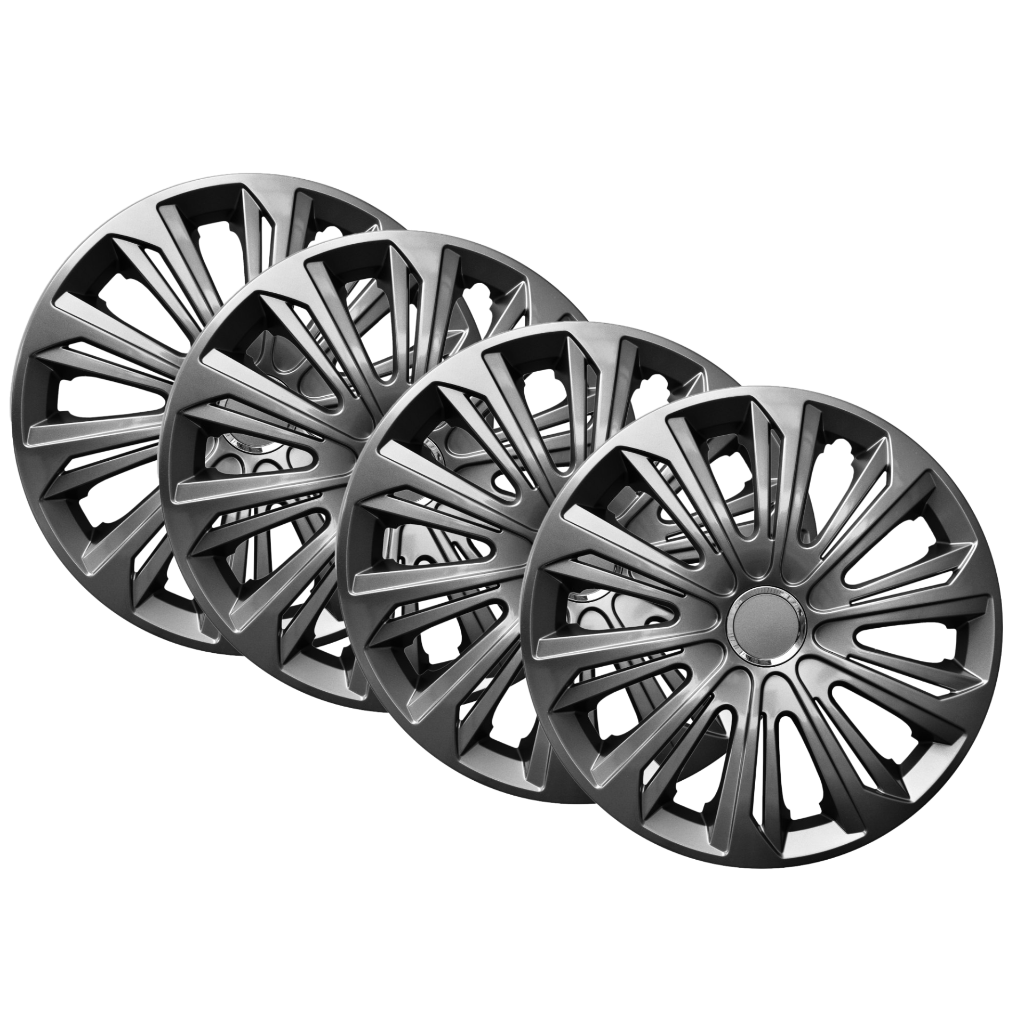 4 x 14" Wheel Covers Hub Caps 14 Inch Wheel Trims Trim ABS Plastic Trim