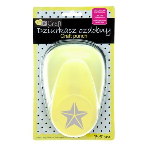 Card Making Embelishments Tag 7.5cm Star 2 Large Craft Punch 3/"