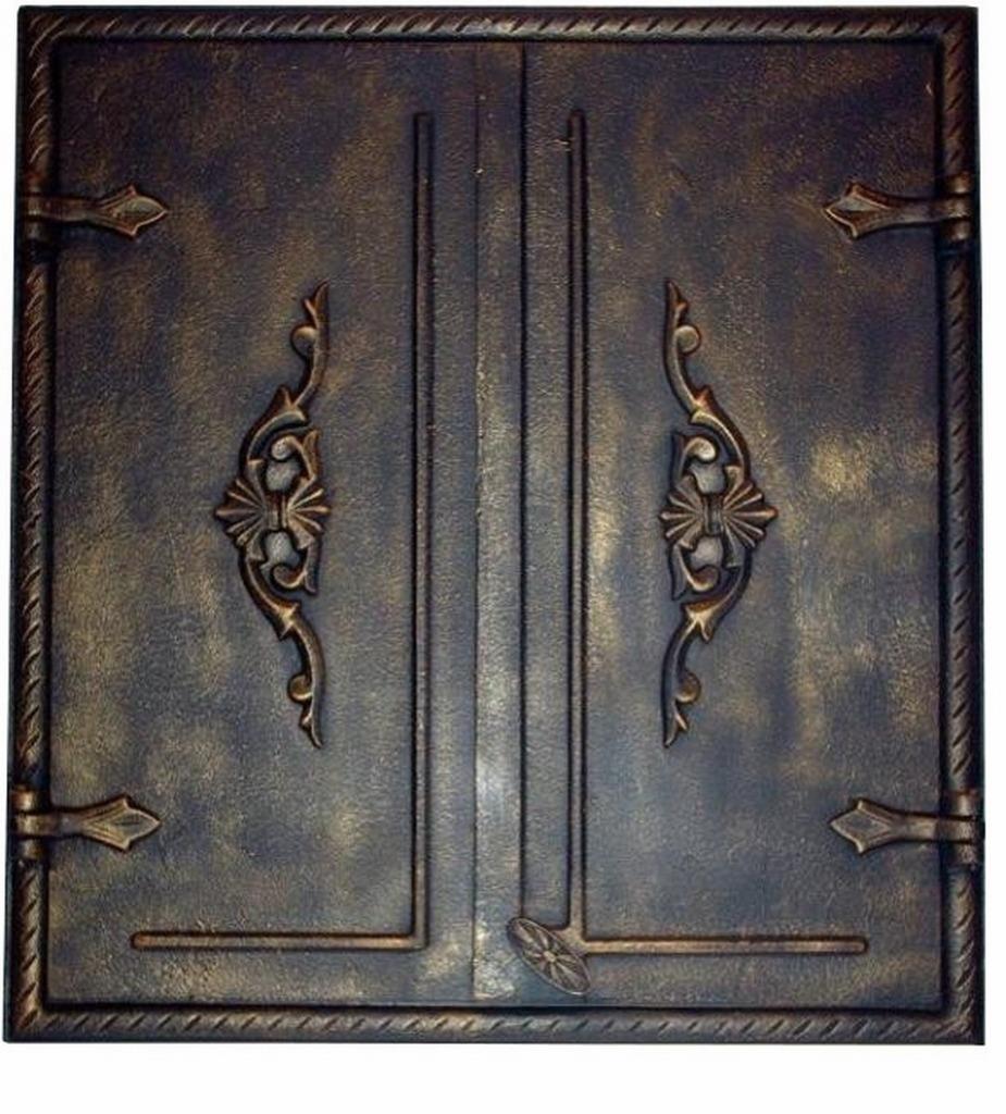 Architectural Antiques Antiques 32 7 X 23 Cm Cast Iron Fire Door