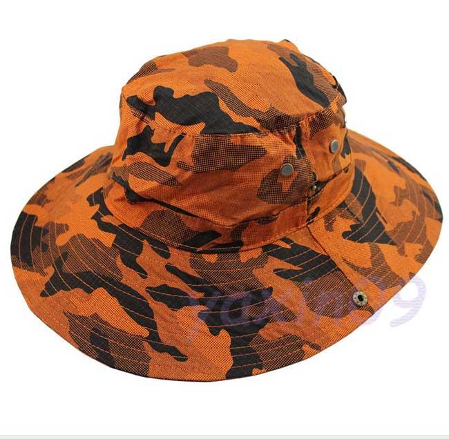 A2021 men women Military Boonie Hat-Camo Camouflage canvas Wide-Brim Gift