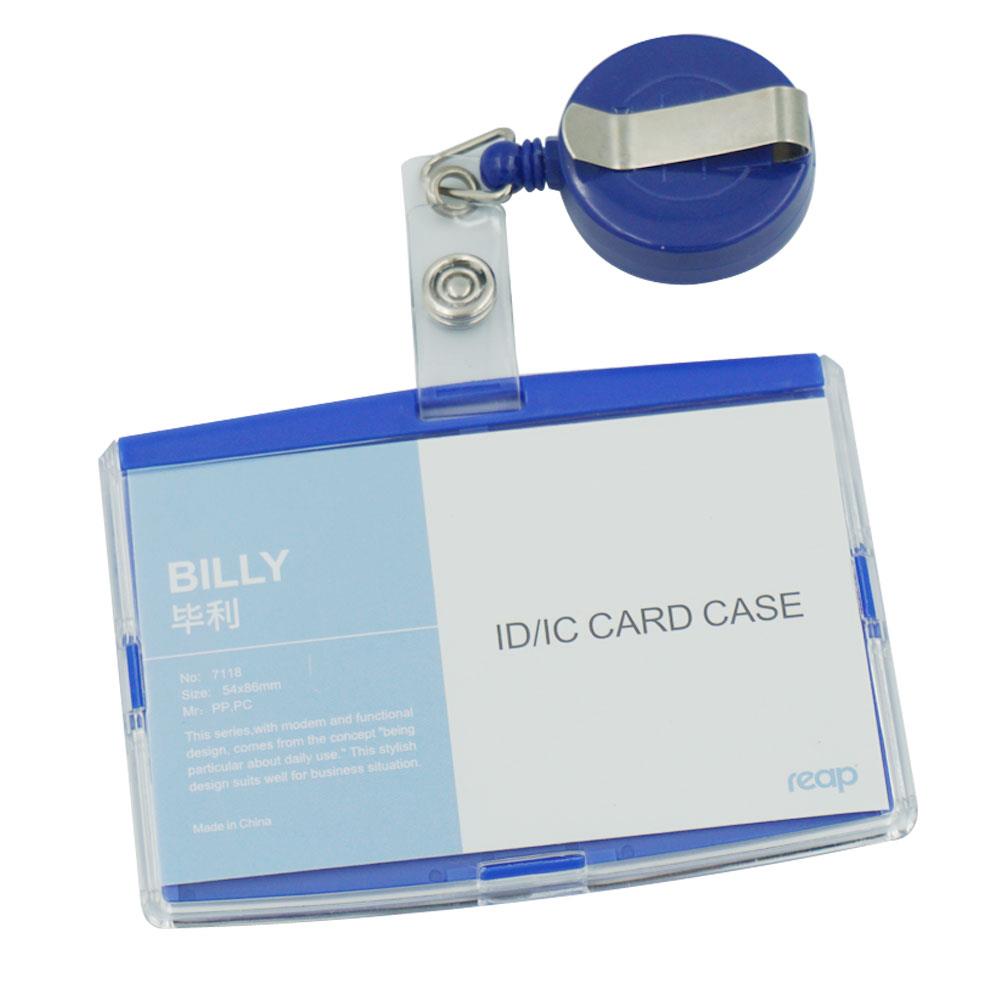 Id badge holder and clip at lauren vanpelt blog