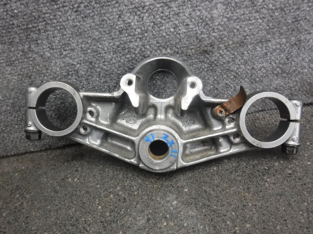 ひょろこさん専用 91 KAWASAKI NINJA ZX11 ZX1100 FORKS UPPER TRIPLE TREE CLAMP