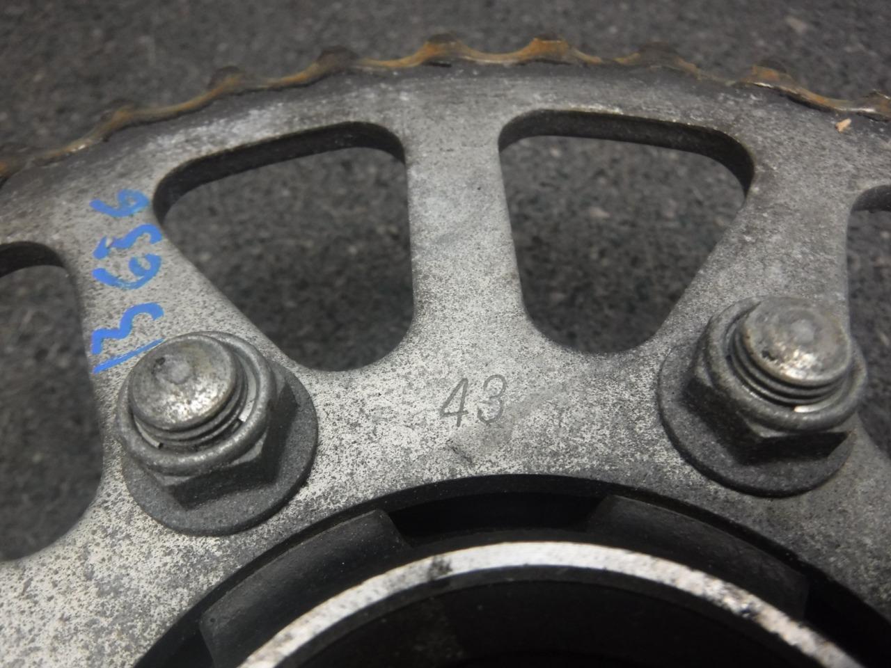 13 Kawasaki Ninja ZX6R ZX-636 ZX636 45 Tooth Sprocket & Hub 76C | eBay