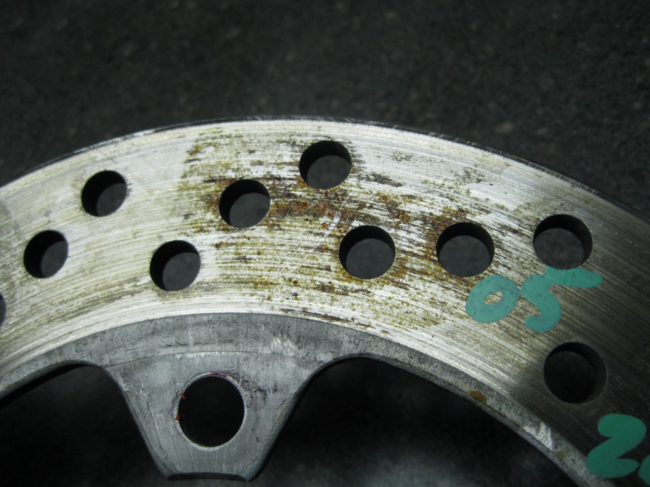 05 Ninja ZZR600 ZZR 600 Rear Brake Rotor 48J | eBay