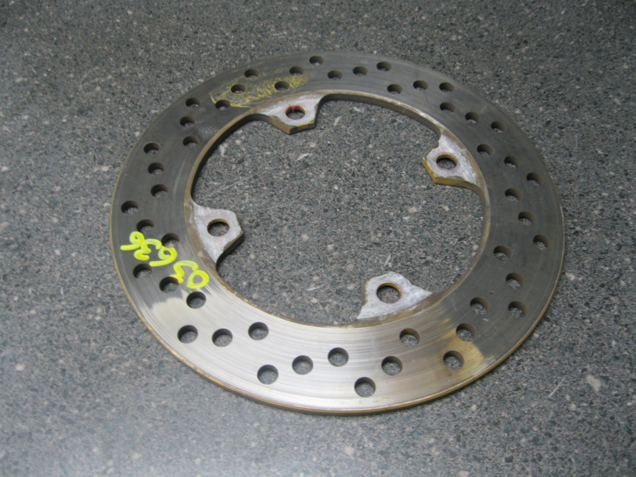 03 Kawasaki Ninja ZX636 ZX-636 Rear Brake Rotor 13G | eBay