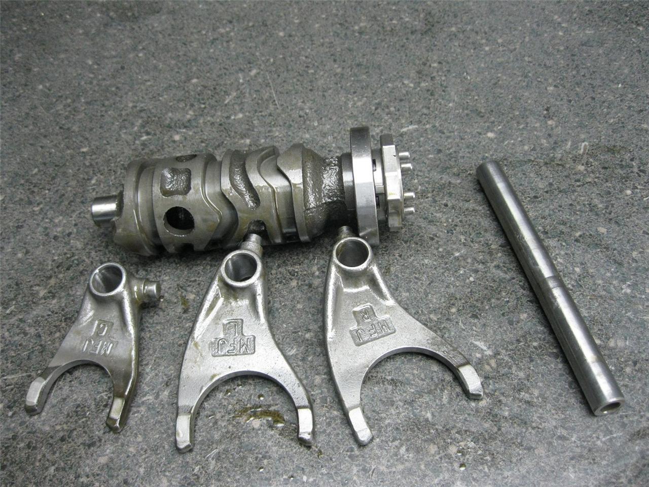 08 Honda CBR 600RR 600 RR Shifter Drum & Shift Forks 26B eBay