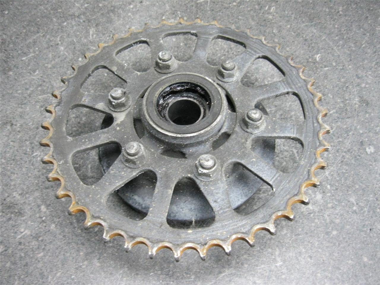06 Kawasaki Ninja ZX6R ZX-6R 636 Hub & 43 Tooth Relay 40I | eBay
