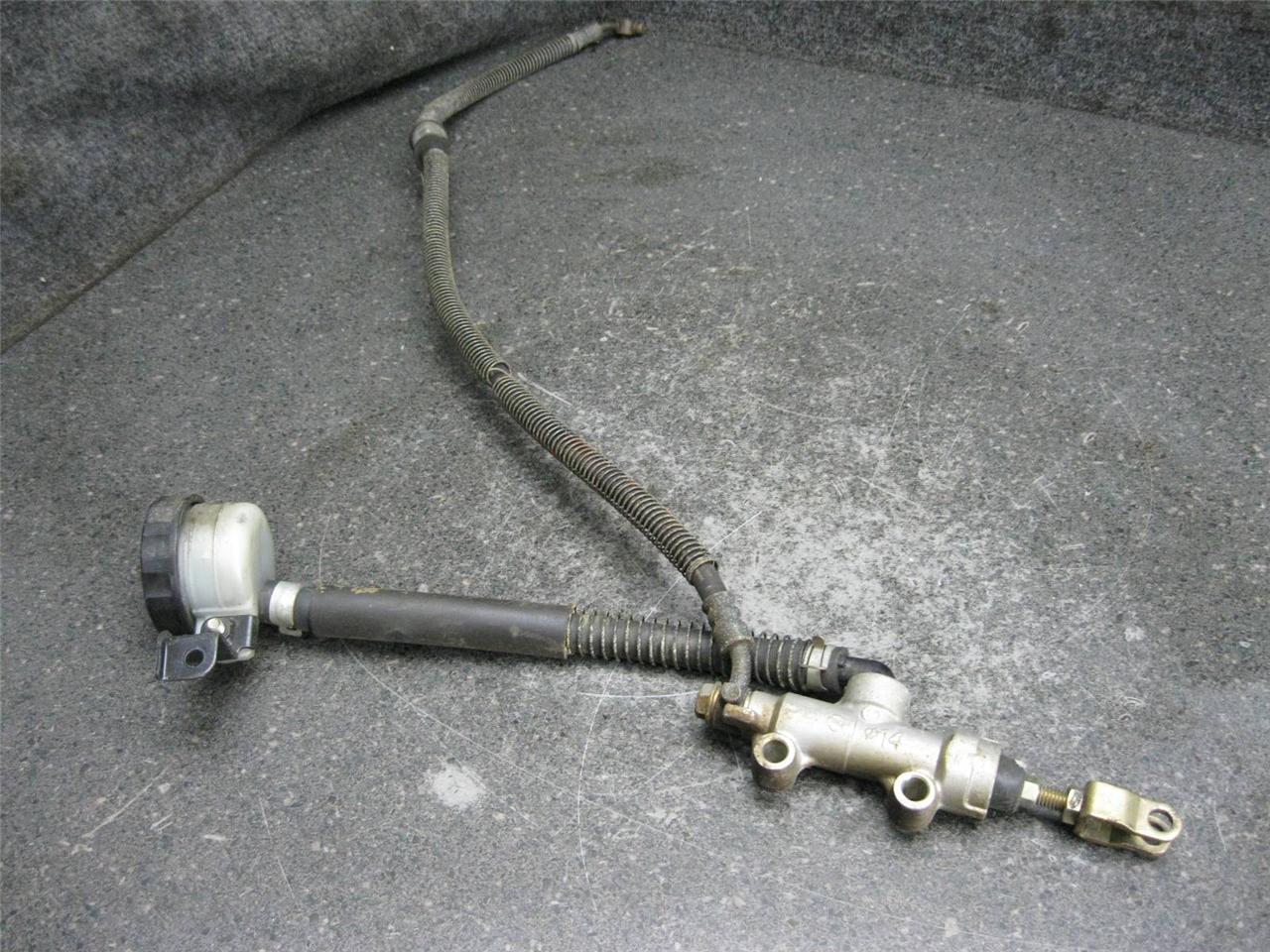 89 Kawasaki Ninja ZX-7 ZX7 ZX750 Rear Brake Master Cylinder 13G | eBay