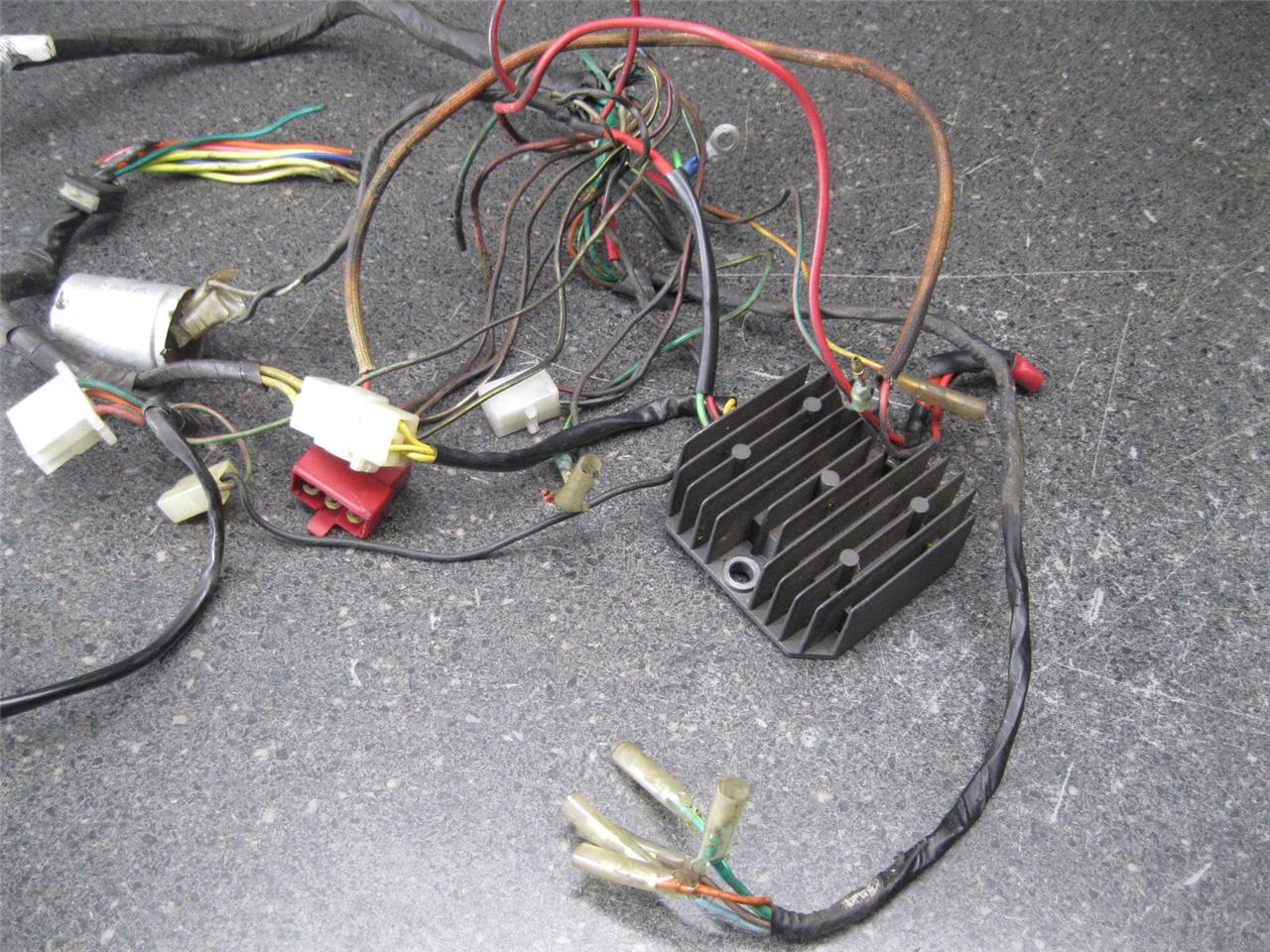 Wiring Harnes 79 Kawasaki Ke250 - 1979 kawasaki KZ400 main wiring wire