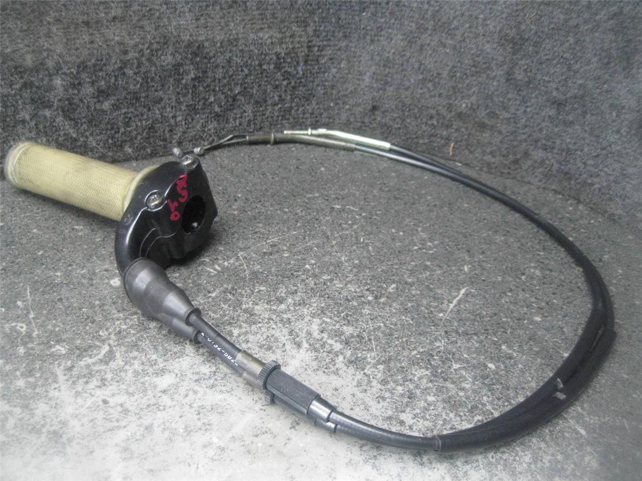 05 Kawasaki Ninja ZX6R ZX636 Throttle & Cables 83K eBay