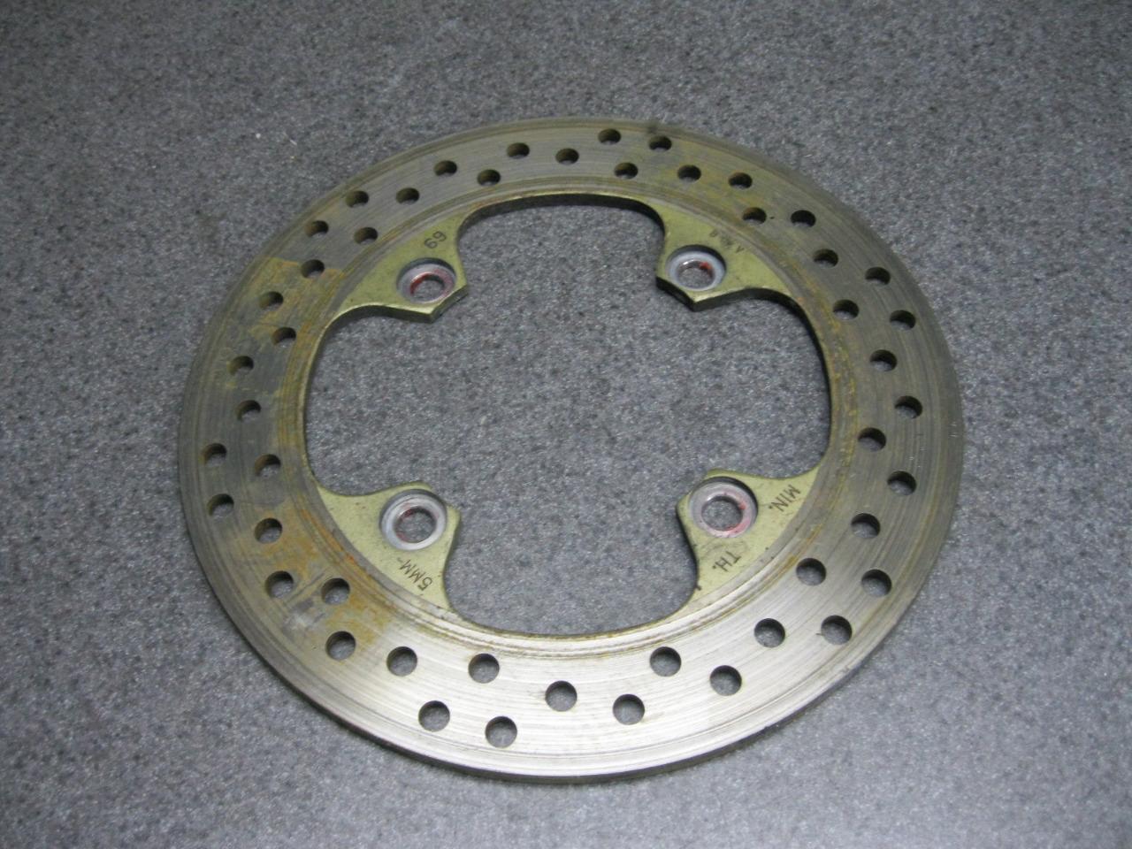 03 Kawasaki Ninja ZX12 ZX12R ZX-12R Rear Brake Rotor 38E | eBay