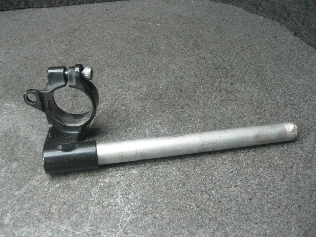 00 Kawasaki Ninja ZX-6R ZX6R Left Handle Bar & Clip On 14B