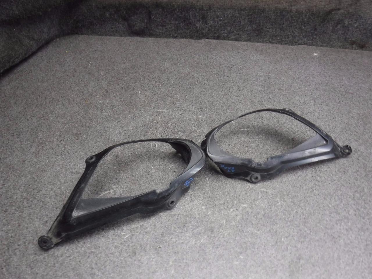07 Kawasaki Ninja ZX-6R ZX6R Headlight Trim Covers 17Q | eBay