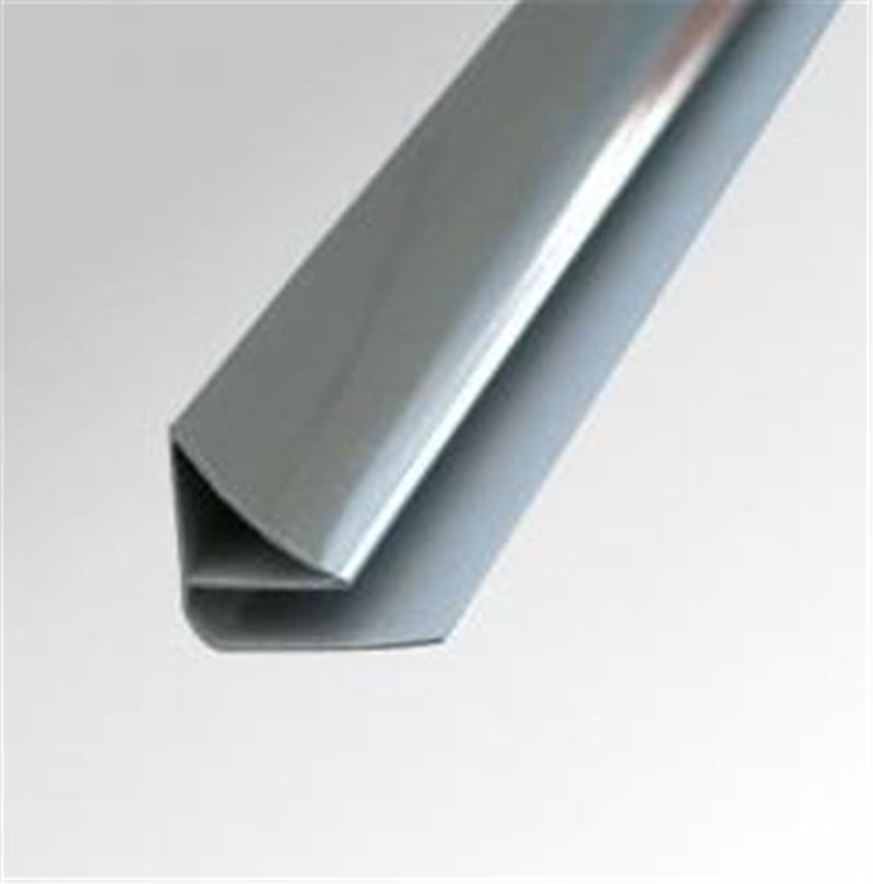 10mm CHROME PVC COVING CEILING TRIM for Shower Wall Panels Wet Wall