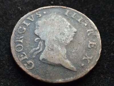 1769 IRELAND HIBERNIA GEORGE III HALF-PENNY 1/2-D COIN, | eBay