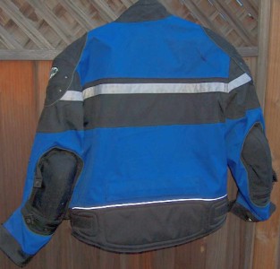Joe Rocket Meteor4 Ballistic Motorcycle Jacket ~ Blue XL