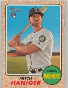 2017 TOPPS HERITAGE HIGH NUMBER - MITCH HANIGER RC (#676) | eBay