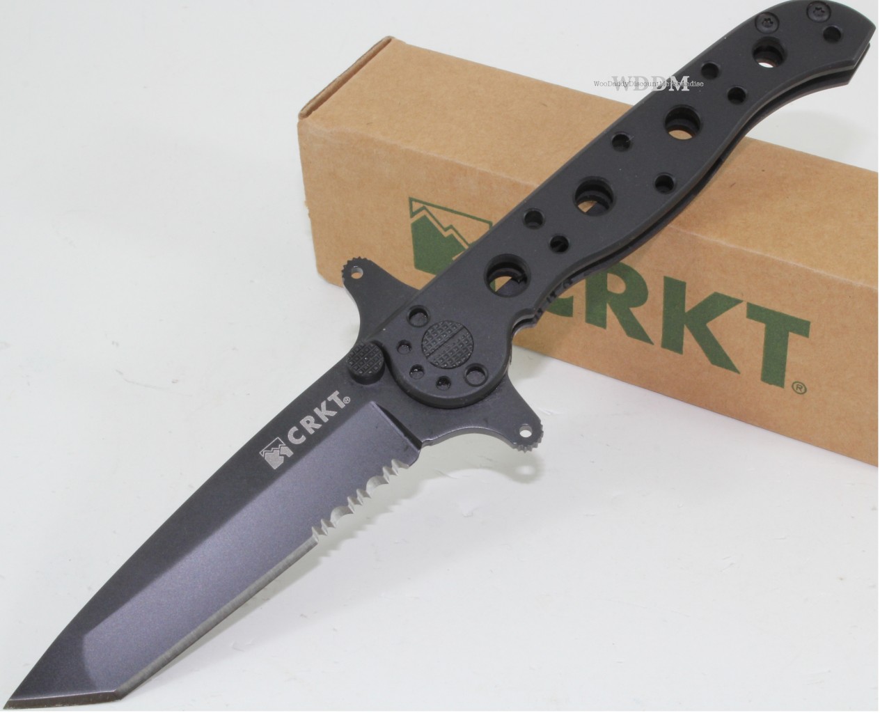 crkt m1610ksf tanto carson double flipper tactica