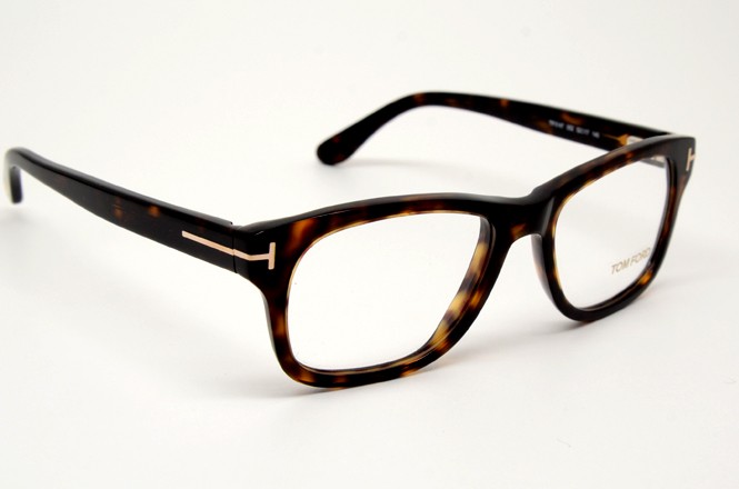 Tom ford unisex vintage tortoise plastic eyeglasses #4