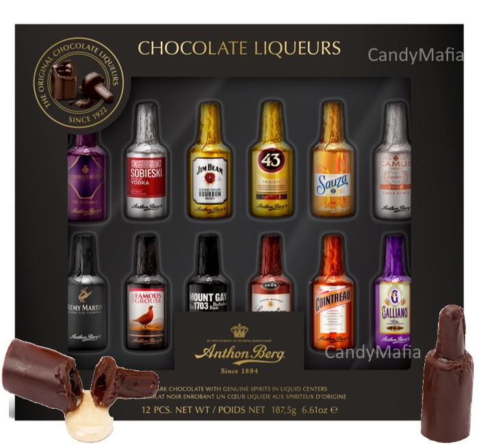 Купить Шоколадные конфеты & сортиментов Chocolate Liquor Bottles Gift ...