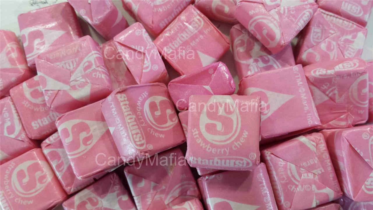 Starburst Strawberry Starburst 2 Pounds Bulk Candy Pink Strawberry