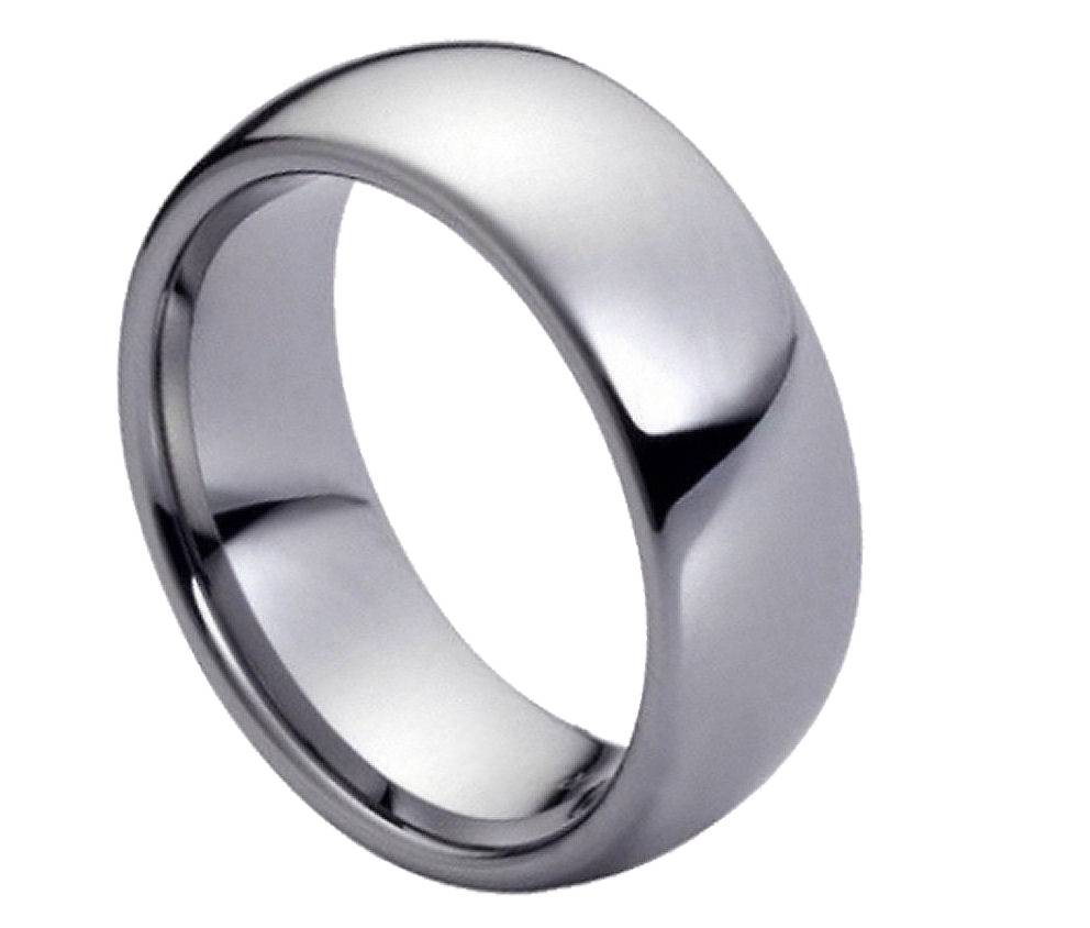Men's Tungsten Carbide Wedding Ring Classic Comfort Fit Band New ...