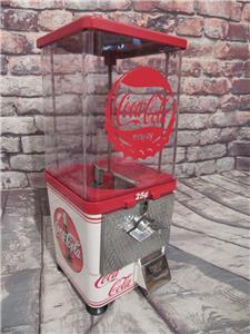 Coca Cola Gumball Machine Coke Memorabilia 25 Cent Candy Machine Ebay