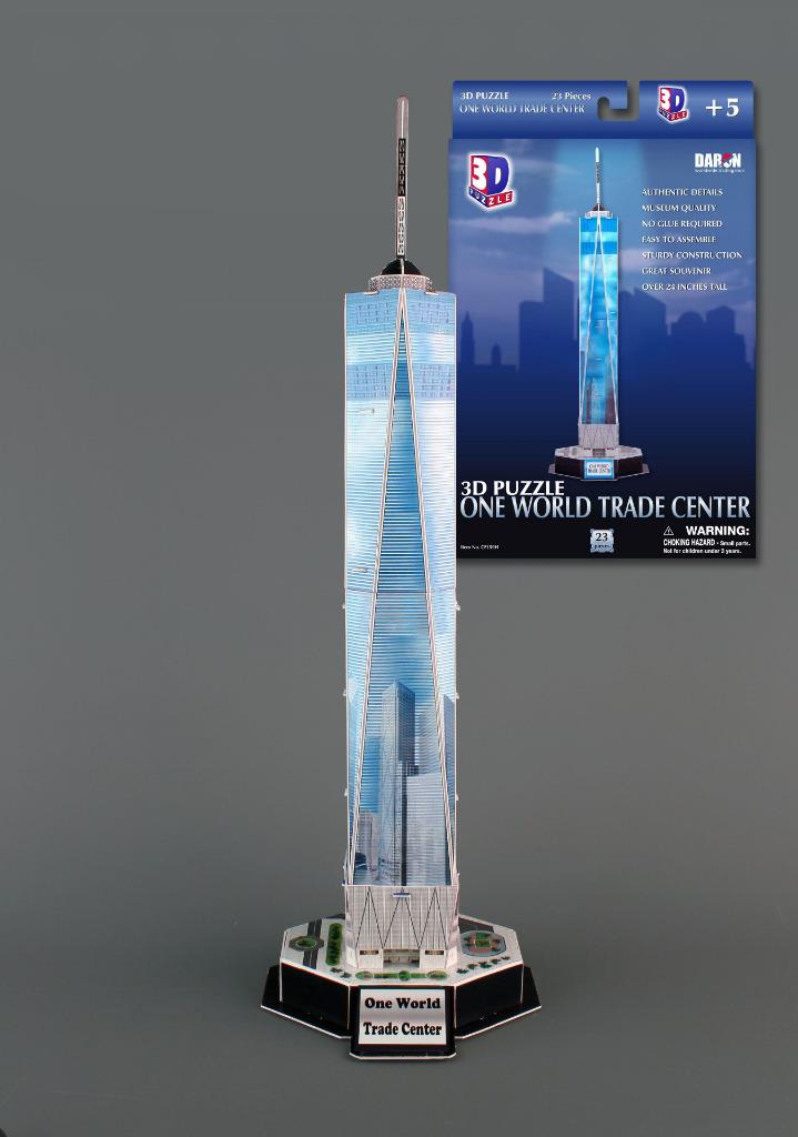 DARON CF159H ONE WORLD TRADE CENTER 23 PCS 3D PUZZLE eBay