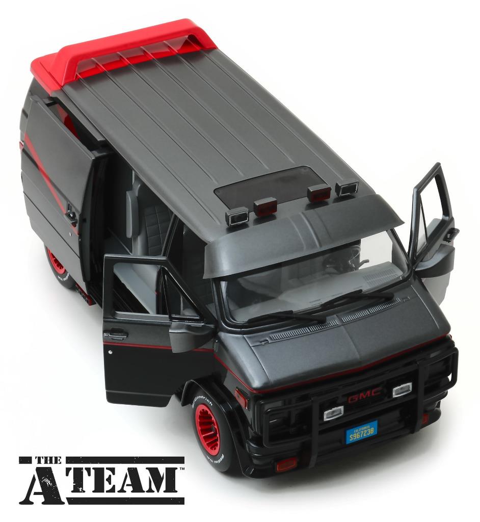 GREENLIGHT 13521 1983 GMC VANDURA THE ATEAM DIECAST MODEL VAN 118
