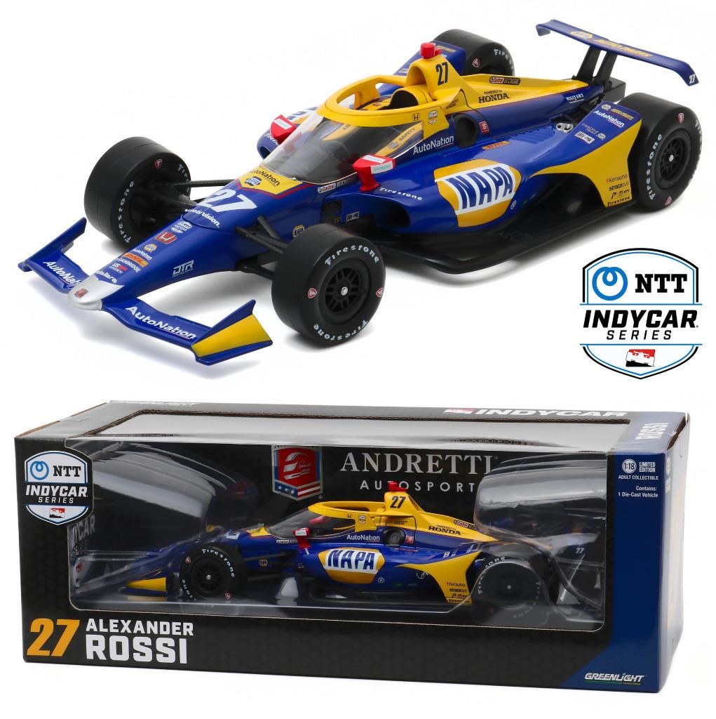 GreenLight 11080 2020 27 Alexander Rossi IndyCar Diecast Model Car 1