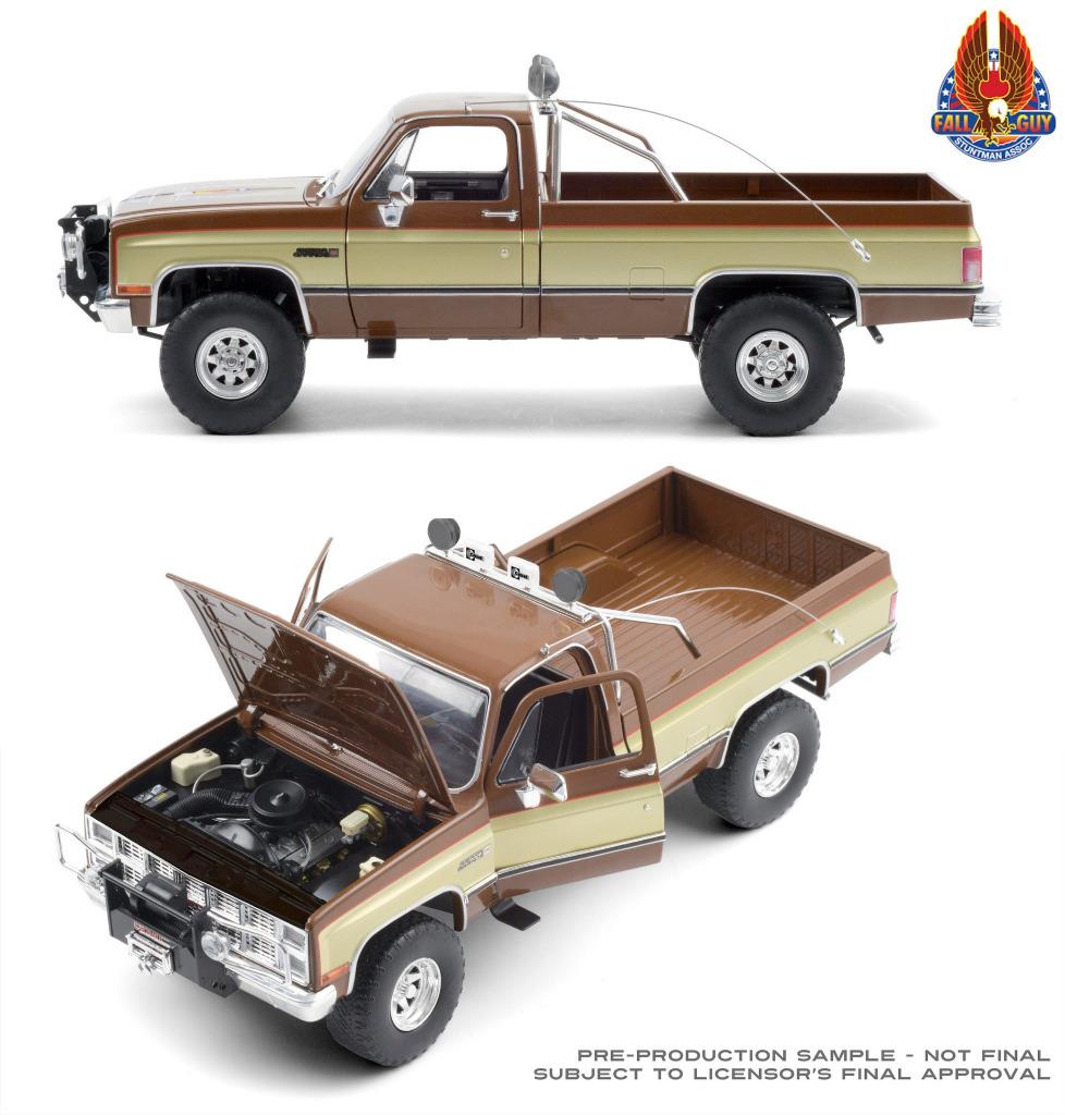GREENLIGHT 13560 1982 GMC K2500 SIERRA "FALL GUY" DIECAST PICKUP TRUCK