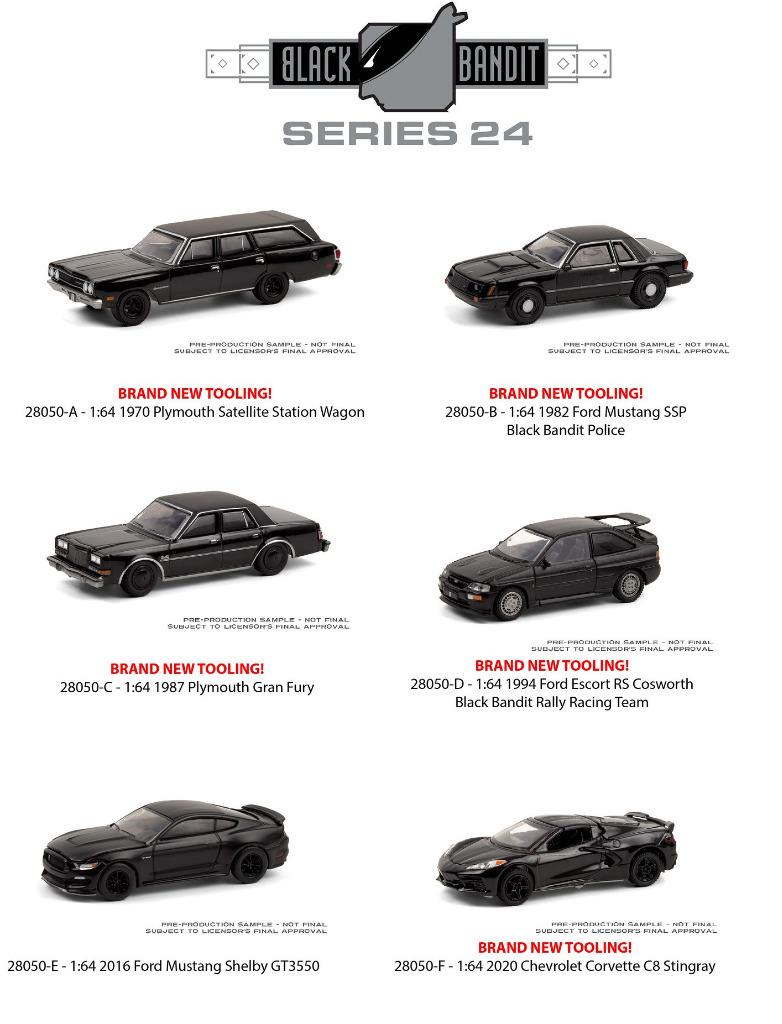 greenlight black bandit series 25